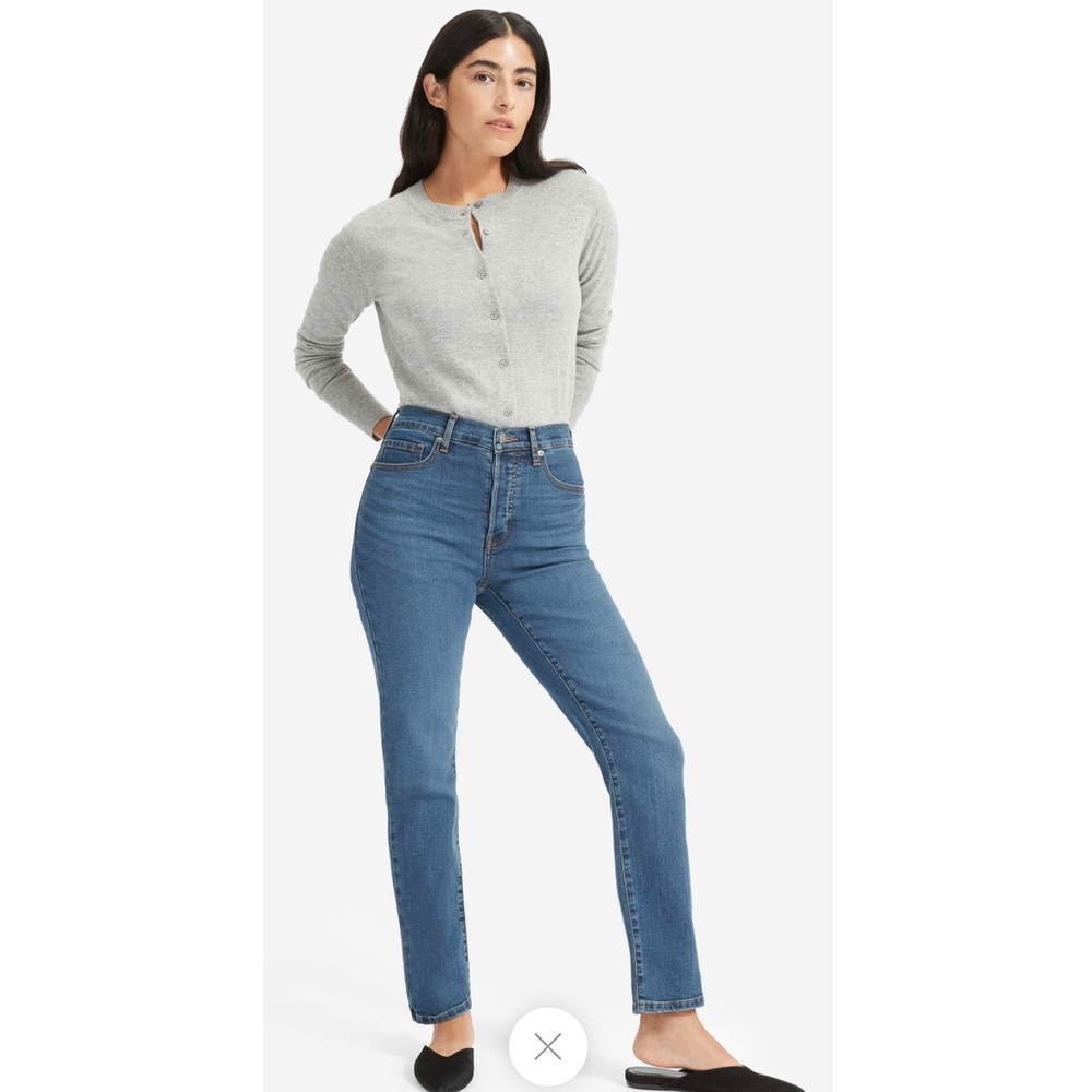 Everlane Authentic Stretch High-Rise Cigarette